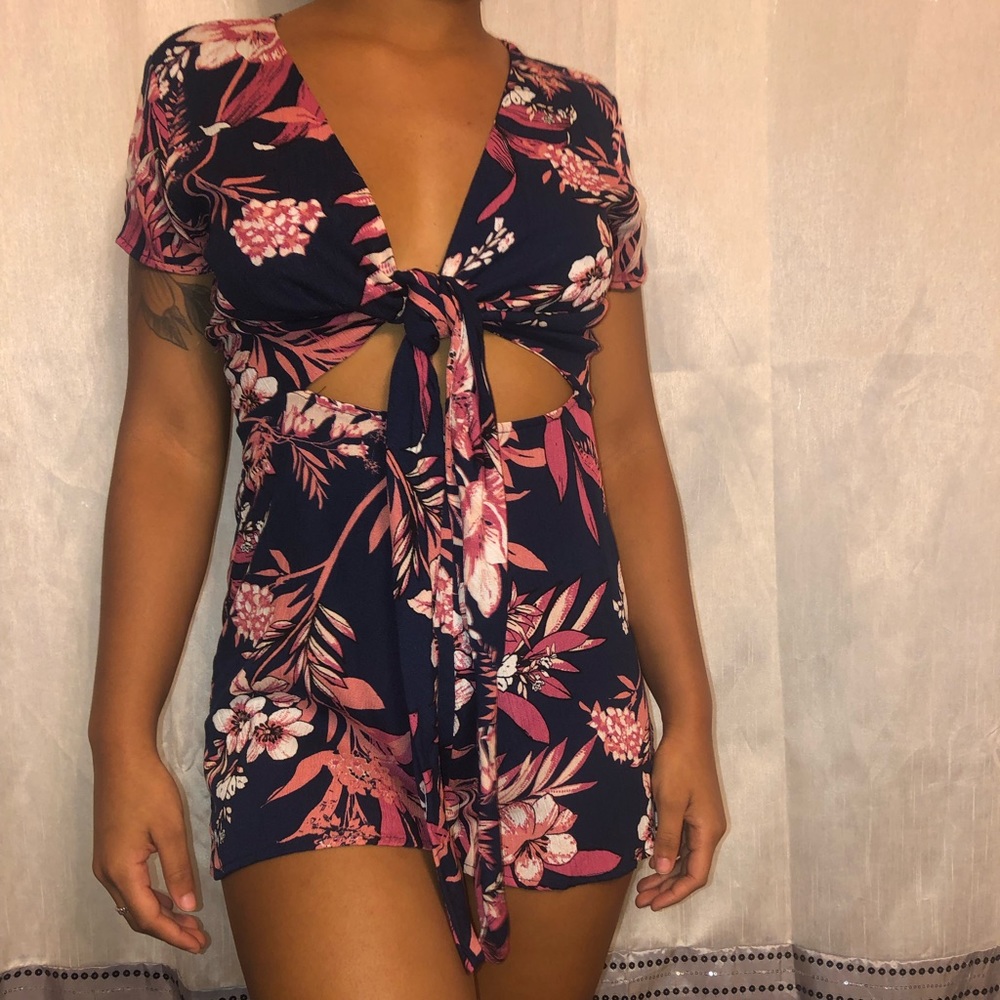 Floral romper